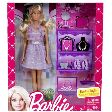 Barbie Puppe Mädchen Boutique Stylist Geschenk Box Set Pädagogisches