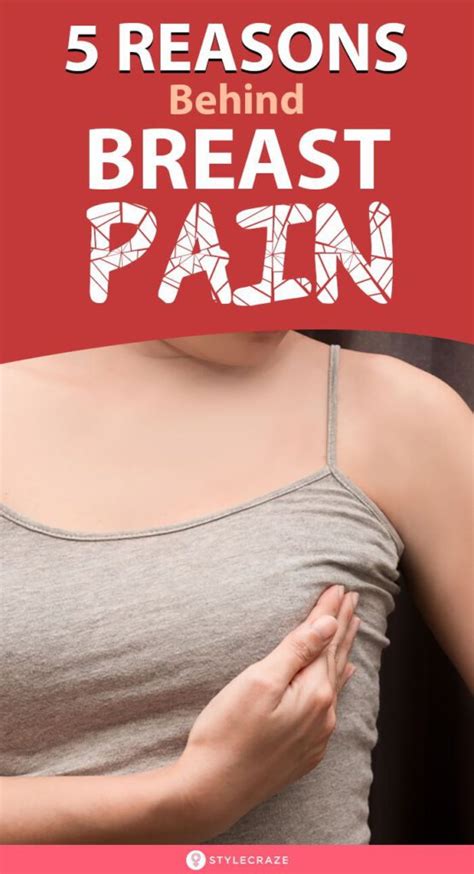 Reasons Behind Breast Pain Healthy