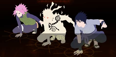 Naruto Sakura Y Sasuke Kuchiyose No Jutsu By Naruto999 By Roker On