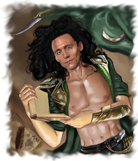 Loki Before Sleeping By Ladymintleaf On Deviantart