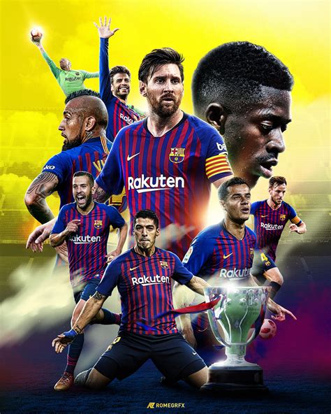 See more ideas about fc barcelona, lionel messi, messi soccer. FC Barcelona Posters 2018-19 on Behance