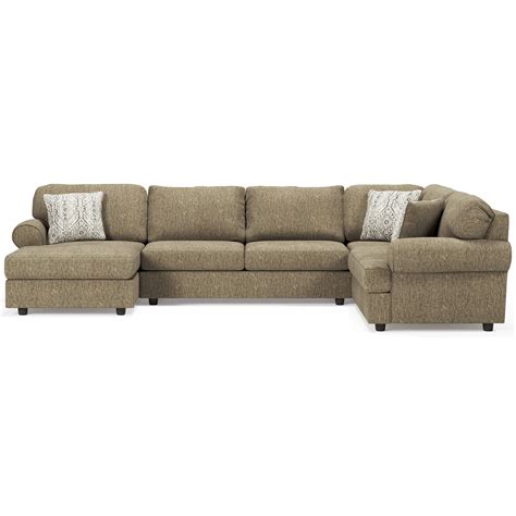 Signature Design By Ashley Hoylake 3 Piece Sectional With Left Chaise