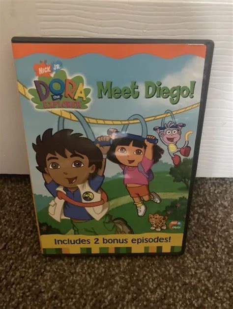 Nick Jr Dora The Explorer Dora The Explorer Meet Diego Dvd 299
