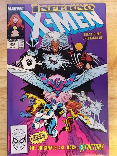 The Uncanny X Men Comic Lot 163 And 174 And 235 245 And Annual 12 Ebay