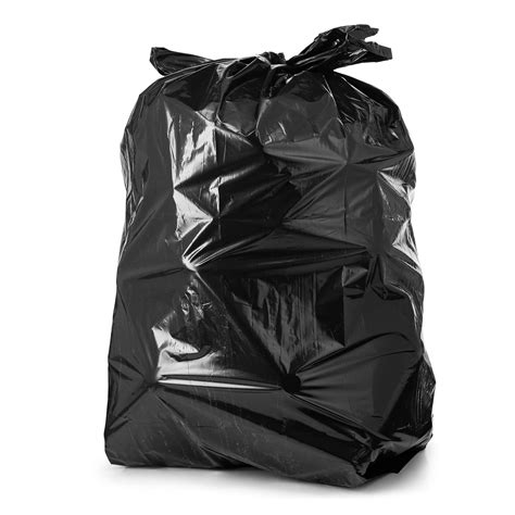 55 Gallon Trash Bags Heavy Duty 50 Count Wties Tall Large Black