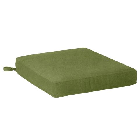 bbqguys signature sunbrella spectrum cilantro extra large outdoor replacement seat cushion w