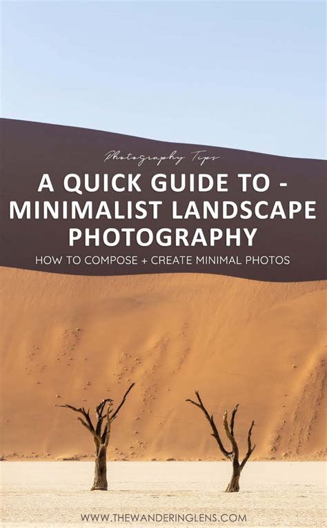 Minimalist Landscape Photography A Quick Guide To Taking Minimalist