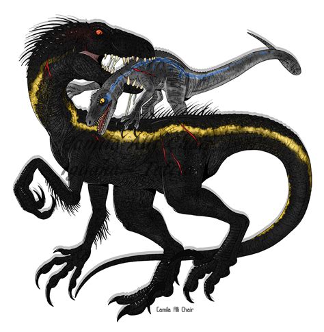 Indoraptor Vs Blue By Freakyraptor On Deviantart Jurassic Park Poster