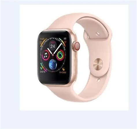 Rose Gold Smart Watch Series 4 Sport Smartwatch 44mm Iwo 8 For Apple