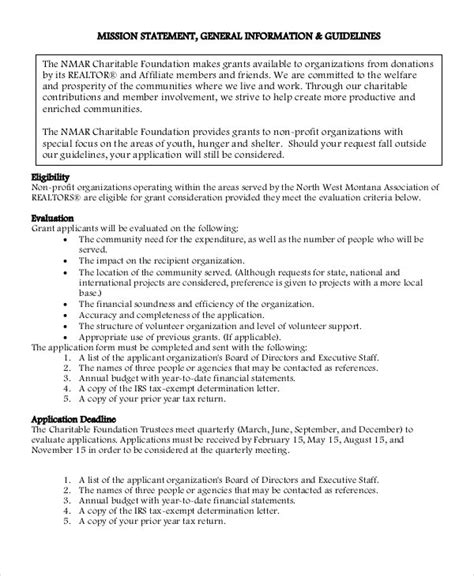 13 Mission Statement Examples Word Pdf