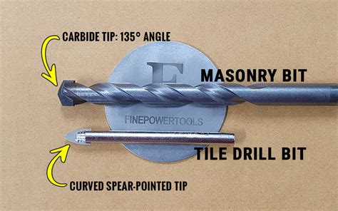 Masonry Vs Tile Drill Bits Key Differences