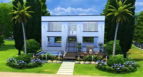 Sims 4 Small Modern House Ideas