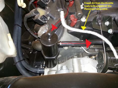 Layout Of Modified Pcv System For Ls With Holley Valve Covers Ls1tech
