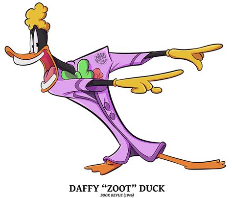 1946 Daffy Duck By Boskocomicartist On Deviantart