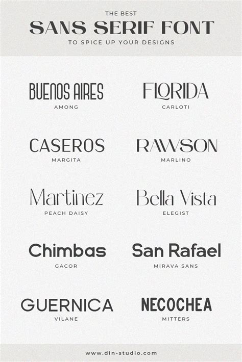 20 Best Modern Sans Serif Fonts To Spice Up Your Designs Artofit