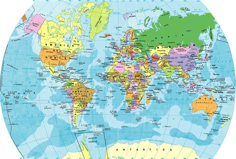 Mapa Del Mundo Mapa Mundi