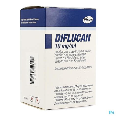 Diflucan Pulv Pr Susp 50mg5ml Apotheek Vanderhaegen