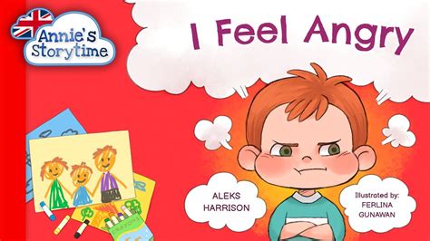 I Feel Angry By Aleks Harrison I Read Aloud I Books About Emotions