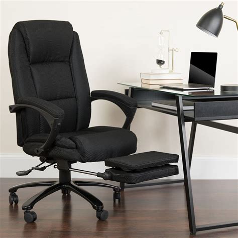 Buy Flash Furniture High Back Black Fabric Executive Reclining