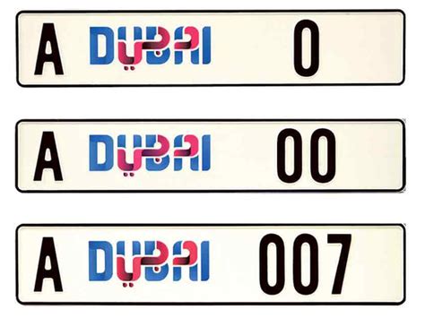 New Car Number Plates For Dubai In May Society Gulf News