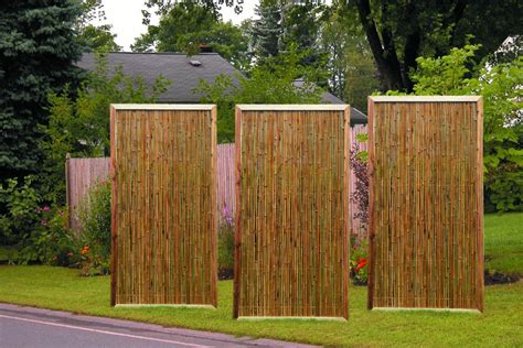 Wood/bamboo Fence - Buy Bamboo Fence Designs,Wood Frame Bamboo Fence,Garden Cheap Bamboo Fencing ...