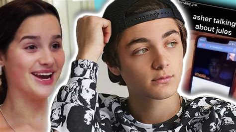 Asher Angel Reveals Jules Leblanc Broke Up W Him For No Reason Hollywire Youtube