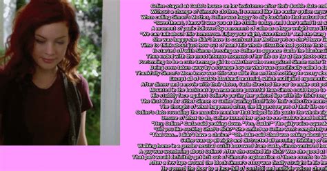 Closed captions appear only when the user agent (e.g., a media viewer player) supports them. Sydney's Sissy Captions: Learning To Accept (Part 2)