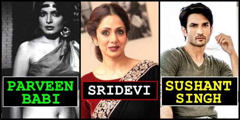 Top 15 Mysterious Deaths In Bollywood Youll Be Shocked To Know