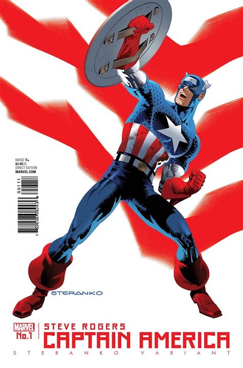 Ok i'm not trying to start trouble or anything but i feel like cap should have stayed the way he was. Jim Steranko Celebrates Captain America's 75th Anniversary