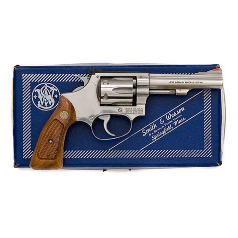 Smith And Wesson Model 63 Stainless Steel Kit Gun Cowans Auction