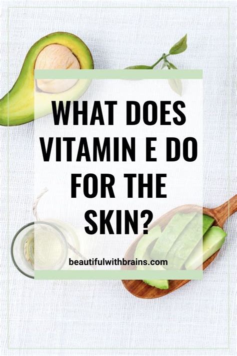 Vitamin e oil is distinct from vitamin e supplements because it is applied directly to the skin. 4 Skincare Benefits Of Vitamin E | Skin care, Avocado skin ...