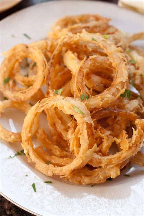 Homemade Onion Rings Served From Scratch