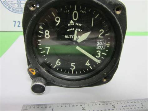 Find Altitude Aircraft Indicator Untested Q6 04 In Usa United States