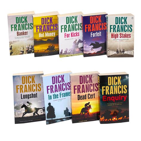 dick francis 9 books set collection pack francis thriller series lowplex