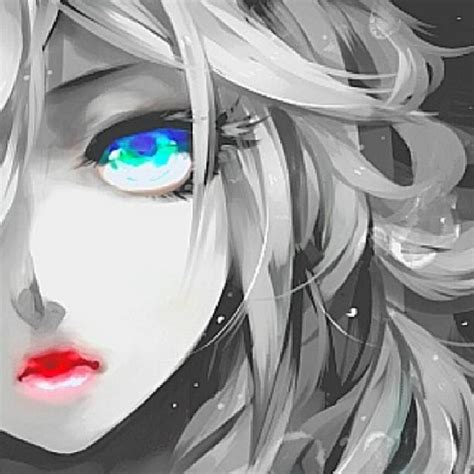 رمزيات انمي بنات ابيض واسود Ronald Vo
