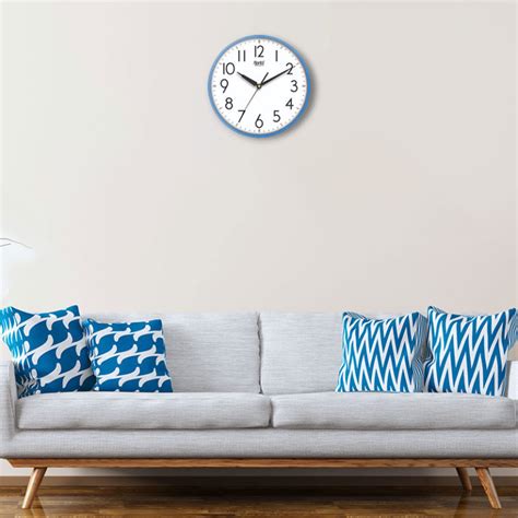 Ajanta 4007 Fancy Wall Clock Blue Orpat Group