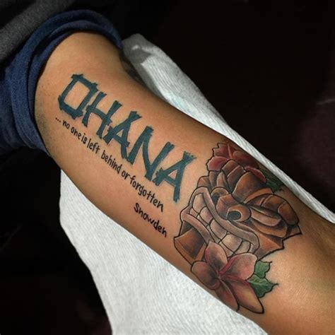 Tatuajes De Ohana Increibles Fotos Y Significado