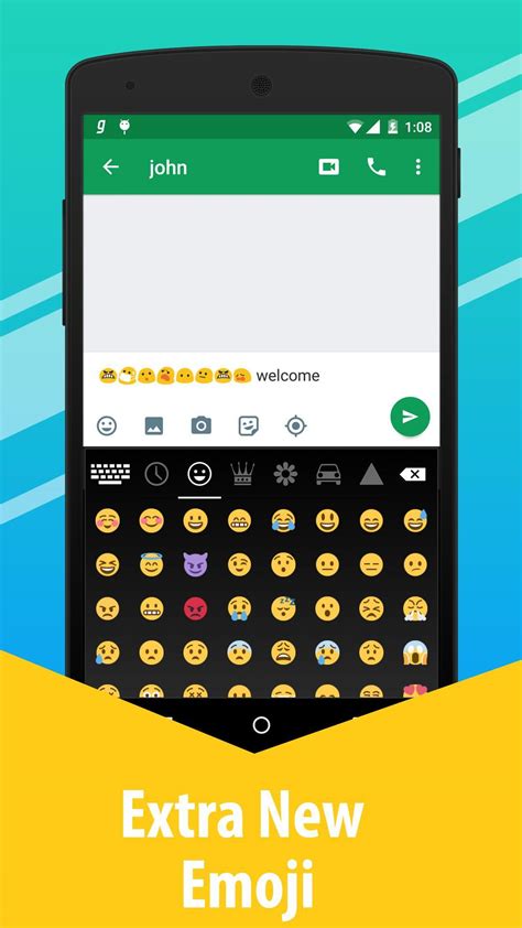 The keyboard app for ios automatically detects mistypes and shows you the correct word. Emoji keyboard - IOS Emoji for Android - APK Download