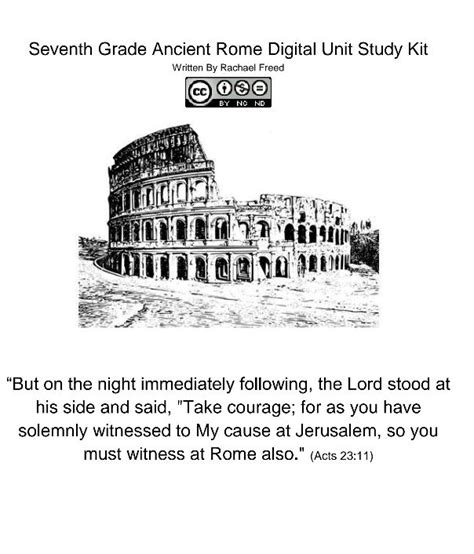 Grade 7 Ancient Rome Hcs Learning Commons