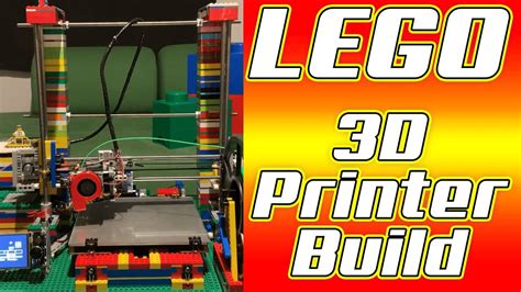 Lego 3d Printer Build Maker Showcase Youtube