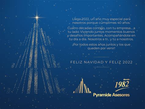 Felicitación Navidad 2021 Pyramide Asesoría Empresarial Integral