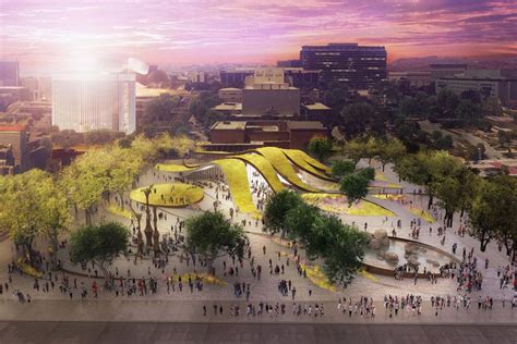 Fab Civic Center Proposal In Los Angeles Usa By Brooks Scarpa