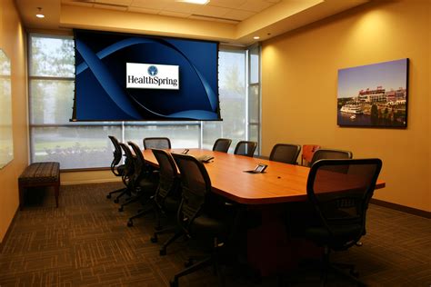 Executive Conference Room With Audio And Video Teleconferencing