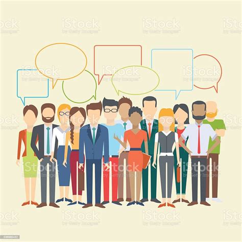 Set Of Business People Stock Illustration Download Image Now Istock