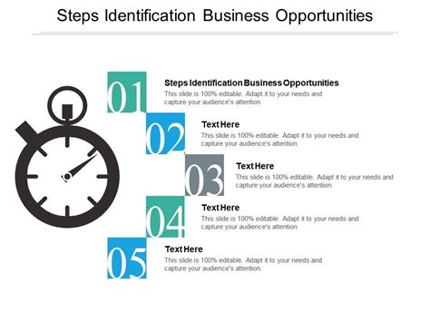 Steps Identification Business Opportunities Ppt Powerpoint Presentation