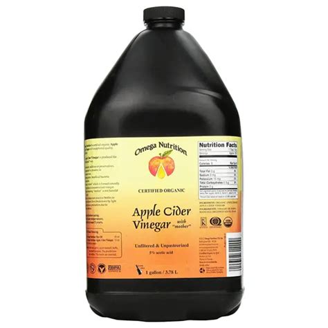 Apple Cider Vinegar 1 Gallon Choice Nutrition