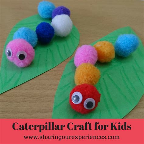 Easy Caterpillar Craft For Kids Very Hungry Caterpillar Craft And