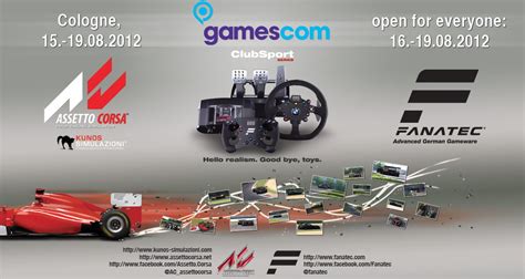 Assetto Corsa Kunos Simulazioni Is Attending The GamesCom 2012 New