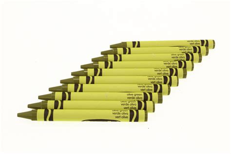 Olive Green Crayola Crayons 10 Pack Ubicaciondepersonascdmxgobmx