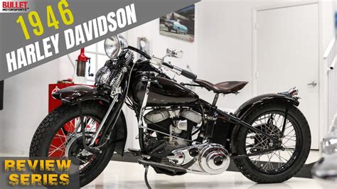 1946 Harley Davidson Custom Built By David Sarafan 4k Review